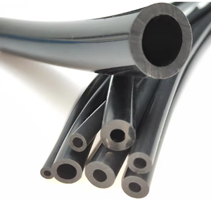 أنبوب أسود 60A مضاد للشيخوخة 5*8 أنبوب سيليكون مجوف من الدرجة البلاتينية أنبوب خرطوم مطاطي مرن مقذوف للأطعمة للمشاريع - Product Image 2
