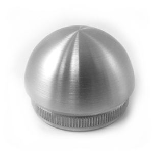 Tapa Esférica Sku Acero Inox AISI 304 Acabado Satinado para Tubo Ø 42,4X2 in - Product Image 1