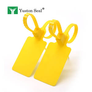 YTPS002 Étiquette de sécurité à verrouillage automatique avec logo personnalisé écologique - Product Image 3