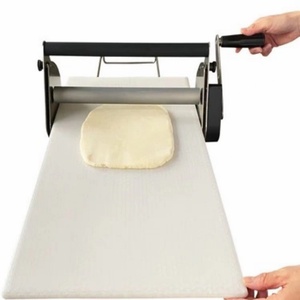Pressa per Pasta Sfoglia a Doppia Faccia/Rullo Manuale Resistente per Impasto, Adatto per Panificazione e <span class=keywords><strong>Pasticceria</strong></span>, Pressa per Impasto Croissant - Product Image 2