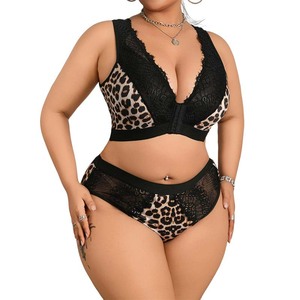 Lingerie sexy pour femmes, commerce électronique transfrontalier, nouvelle chemise de nuit en dentelle de style européen et américain, lingerie féminine transparente push-up - Product Image 5