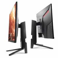 Monitor LED de Alta Calidad de 24, 27 y 32 Pulgadas, Plano, Sin Bordes, Profesional, Curvo, para Juegos, Monitores LCD para PC, Tiempo de Respuesta de 1 ms