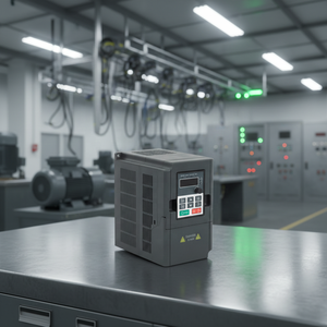 <span class=keywords><strong>Inverter</strong></span> AC VFD Serie M 220V di Qualità Stabile, Controllore Motore AC 1.5KW 2.2KW con Riduttore di Velocità - Product Image 1