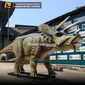 <span class=keywords><strong>Mi</strong></span> Dinosaurio AA685, Dinosaurio Animatrónico <span class=keywords><strong>de</strong></span> Espuma Impermeable, Triceratops <span class=keywords><strong>de</strong></span> Tamaño Real - Product Image 3