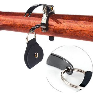 Bolsa de almacenamiento para púas de guitarra, Clip para púas de ukelele, soporte para púas de bajo con llavero, música, conciertos de banda de Rock, actuación de instrumentos musicales - Product Image 3