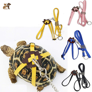 Küçük Boy Toptan Satış Küçük Evcil Hayvan Kaplumbağa ve Sincap Tasması Zilli Açık Hava Yürüyüş Kayışı Eğitim Tasması - Product Image 1