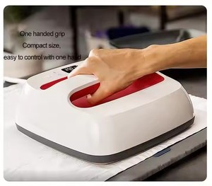 MIDA Portable Easy to Use Mini Iron 25*25 cm Heat Press T-shirt Printing Sublimation Machine Small Label Heat Press Machine