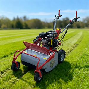 <span class=keywords><strong>Tondeuse</strong></span> à gazon à essence à chenilles manuelle pour jardin, vente en gros, fabrication chinoise - Product Image 1