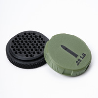 Boîte à munitions .22 Long personnalisée |   Étui compact pour 25 balles rondes pour le stand de tir et le tir en plein air