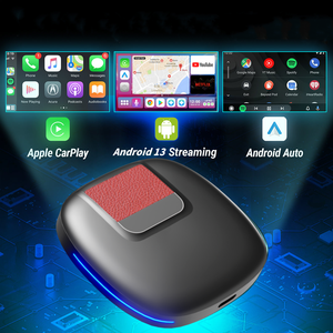 Nuevo Reproductor Multimedia Inalámbrico para Auto con Garantía de 1 Año, Compatible con Android e iOS, con Soporte para <span class=keywords><strong>Spotify</strong></span> y Tencent Streaming - Product Image 1