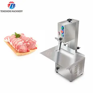 Máquina cortadora de sierra de hueso automática Sierra de hueso Mariscos Cortador de carne de cerdo Maquinaria de procesamiento de carne