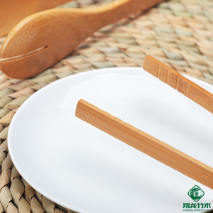 Xianglong Bamboo Bread Tongs 30cm Food <b>Clips</b> For Dessert Tools - Product Image 4