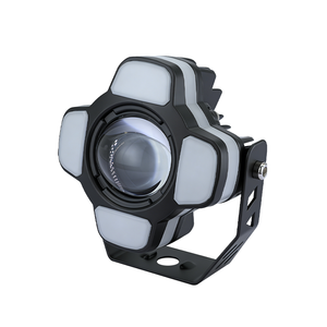 Projecteur universel JHS pour <span class=keywords><strong>moto</strong></span>, forme prune, design à lentille unique, faisceau clair, phare antibrouillard, éclairage de véhicule durable, <span class=keywords><strong>gadget</strong></span> - Product Image 3