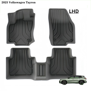 Tapetes Personalizados para Auto de TPE con Tapete para Maletero Trasero, Impermeables y Antideslizantes para <span class=keywords><strong>Volkswagen</strong></span> Tayron 2025 - Product Image 1
