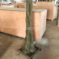 Produk Baru Pohon Bunga Besar Tinggi 3m dan Lebar 6m Pohon Bunga Sakura Buatan untuk Dekorasi