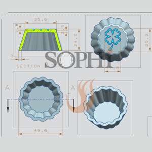 Fabrication de tarte au fromage Cupcake oeuf tarte croûte coquille Machine tarte tarte presse tarte aux fruits formant presse pâte feuilletée Machine - Product Image 2