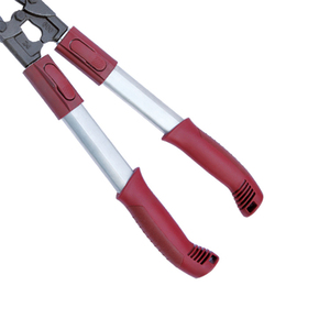 Cizallas para barras <span class=keywords><strong>de</strong></span> acero con mango telescópico, cortacables, pelacables <span class=keywords><strong>de</strong></span> plástico <span class=keywords><strong>de</strong></span> agarre suave, aislamiento <span class=keywords><strong>de</strong></span> cables, mandíbula biselada roja, OEM - Product Image 2