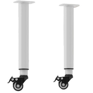 Pieds de table réglables en hauteur avec roulettes, pour table basse, réglables jusqu'à mille centimètres - Product Image 3