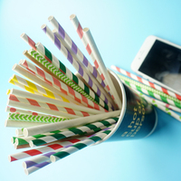 Pailles en plastique jetables avec pailles flexibles en plastique emballées individuellement