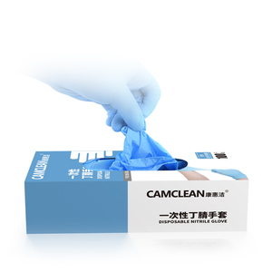 100 Pcs Disposable Blue <strong>Nitrile</strong> <strong>Gloves</strong> 10 Mil Powder Free Safety <strong>Gloves</strong> in a Box Affordable - Product Image 3