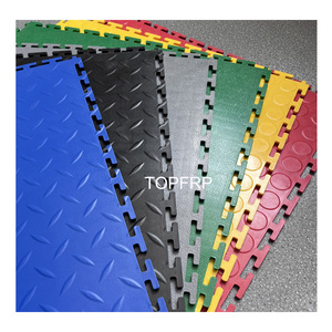 Heavy Duty Modular Interlocking <b>PVC</b> Flooring Industrial Warehouse <b>PVC</b> Floor Mats Carwash Garage Floor <b>Tiles</b> - Product Image 3