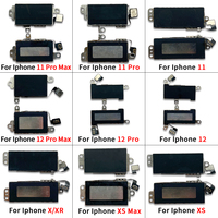 Moteur Taptic Engine Vibrateur Câble Flexible de Vibration pour iPhone 15 14 Plus 13 12 11 Pro X XR XS Max, Pièce de Réparation Moteur Silencieux Flexible