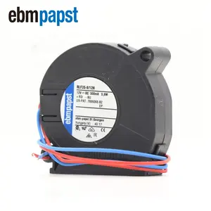 Ebm papst RLF35-8/12N RLF35-8/14N 50mm 12V DC 3.5W 6700RPM büyük hava hacmi kabine santrifüj Blower soğutma fanı