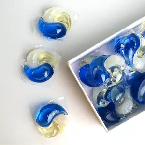 Wholesale Detergent Pods Water Soluble Washing Pods Detergent Household Washing Capsules 3 In 1 Liquid Laundry Detergent Pods