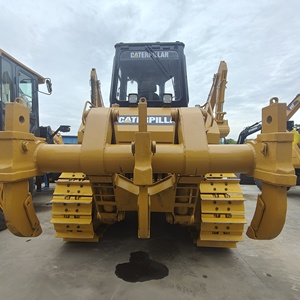 รถดันดินตีนตะขาบ Caterpillar D6G มือสองจากญี่ปุ่นแท้ เครื่องยนต์ CAT 3306 รถดันดินขนาดกลาง พร้อมหัวริปเปอร์ สำหรับงานก่อสร้างปรับระดับพื้นดิน - Product Image 2
