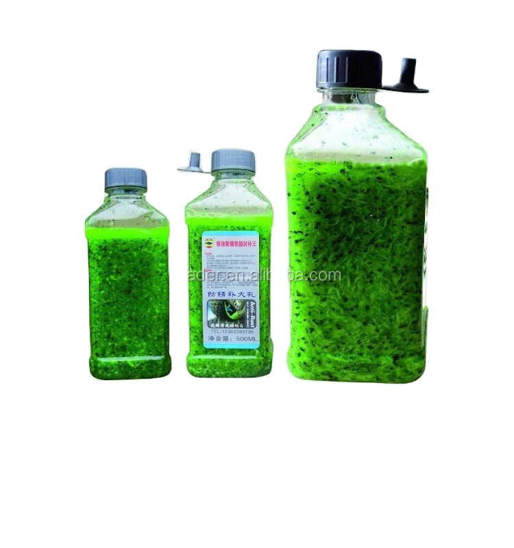 Герметик для ремонта шин, 500 мл, зеленый резиновый материал