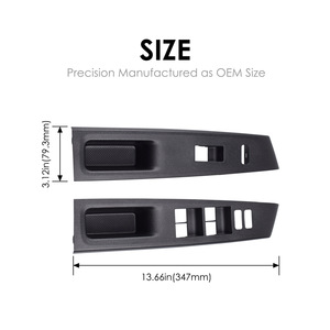 <b>Door</b> <b>Plates</b> 74231-52550-C0 For Toyota Yaris 12-14 Left And Right <b>Door</b> Switch Frame Cover - Product Image 2