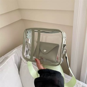 <span class=keywords><strong>Sac</strong></span> à main transparent en PVC approuvé pour les stades, avec bandoulière, pour <span class=keywords><strong>femme</strong></span>, idéal pour les événements sportifs et les sorties. - Product Image 3