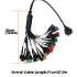 Cable Adaptador de Diagnóstico Multifuncional 19 en 1 Compatible con TVS, Bajaj, JAWA, HERO y ROYAL ENFIELD para Motocicletas