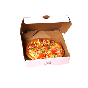in stock 6/8/10/12/14/16/18 inch large pizza box baked food takeaway pizza box