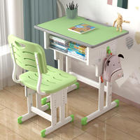 Bureau d'étude pour enfants de haute qualité, réglable, traditionnel, en acier inoxydable, personnalisé, pour les élèves du primaire