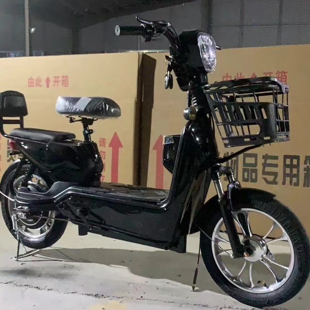 YY Electric Bicycle Tricycle Y2-GE 16inch Tire E Bike Two Seats Electric Bike 350W 500W Adult Motorcycle Factory Wholesale Price