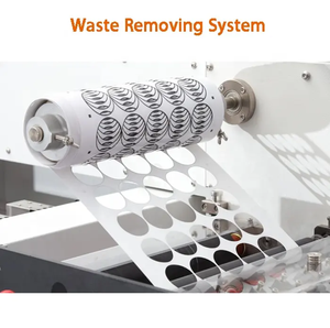 Machine de découpe automatique numérique Roll-to-Roll Die Machine Nouvel État Papier Die Cutter Autocollant Étiquette Machine de refendage Core Motor - Product Image 4