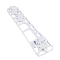 Ventilateur de refroidissement externe silencieux pour console Slim avec port de passage intégré et construction en plastique