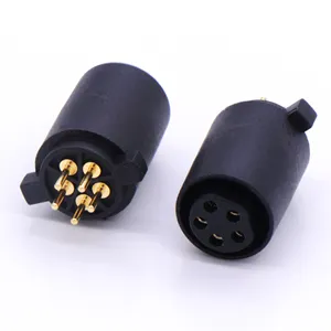 M8 connector logistics cable circular plug male and female 5-core industrial connector manufacturer, M8 aviation plug