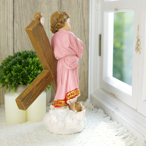 Productos en Stock, Estatuas Religiosas Católicas <span class=keywords><strong>de</strong></span> Resina, Recuerdos para Bebés, Artesanías Cristianas Infantiles <span class=keywords><strong>de</strong></span> Jesús, <span class=keywords><strong>Cruz</strong></span> Infantil <span class=keywords><strong>de</strong></span> 8.07'' <span class=keywords><strong>de</strong></span> Alto - Product Image 5