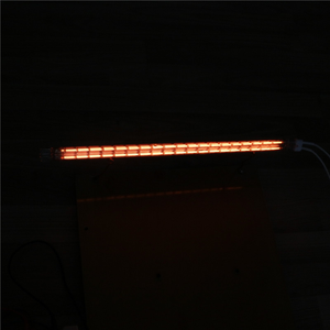 Ultimo Design a doppio tubo semi oro quarzo esterno alogena vicino a raggi infrarossi lampada di calore per suinetti - Product Image 6