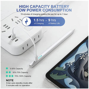 Lápiz Óptico Inteligente en Oferta, Lápiz de Dibujo con Punta Magnética para Apple iPad 2025 2024 - Product Image 3