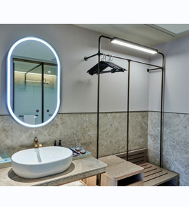 Vintage Hoteles Suites Alquiler <span class=keywords><strong>Casa</strong></span> <span class=keywords><strong>Boutique</strong></span> Muebles Latón Estantería Hardware Minimalista Apartamento Armario Rieles Perchas - Product Image 5