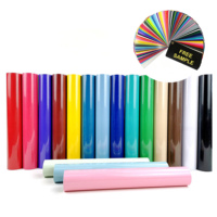 Vinyle de découpe KUNMAO brillant et mat, rouleau d'autocollants colorés auto-adhésifs pour traceur