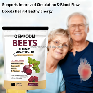 Gummies <span class=keywords><strong>de</strong></span> betterave OEM/ODM pour la santé cardiovasculaire <span class=keywords><strong>et</strong></span> sanguine, formule complexe d'oxyde nitrique, complément alimentaire à base <span class=keywords><strong>de</strong></span> gummies <span class=keywords><strong>de</strong></span> betterave - Product Image 4