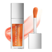Vente en gros Marque privée 6 saveurs Poudre légère végétalienne repulpante pour les lèvres Brillant à l'eau Brillant à lèvres pour réparation de verre