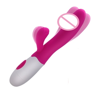 JoyPark Miglior <span class=keywords><strong>Vibratore</strong></span> Rabbit a 10 Velocità per Donne, Doppio Motore, Silicone Morbido, IPX5 Impermeabile, Controllo Manuale, Colore Rosa/<span class=keywords><strong>Viola</strong></span> - Product Image 4