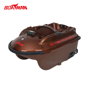 Bateau porte-appâts Boatman Actor Plus Max avec télécommande à écran tactile de 5 pouces, ABS RC, portée de 500 m, capacité de 8 kg, bateau porte-appâts intelligent avec sonar GPS - Product Image 6