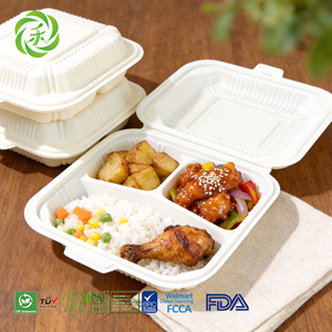 Emballages et contenants de stockage rectangulaires en plastique jetables personnalisés pour la nourriture à emporter et le camping - Product Image 4