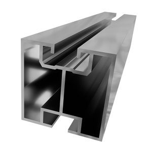 Năng lượng mặt trời khung đường sắt nhôm hồ sơ cho bảng điều khiển năng lượng mặt trời gắn hệ thống - Product Image 4